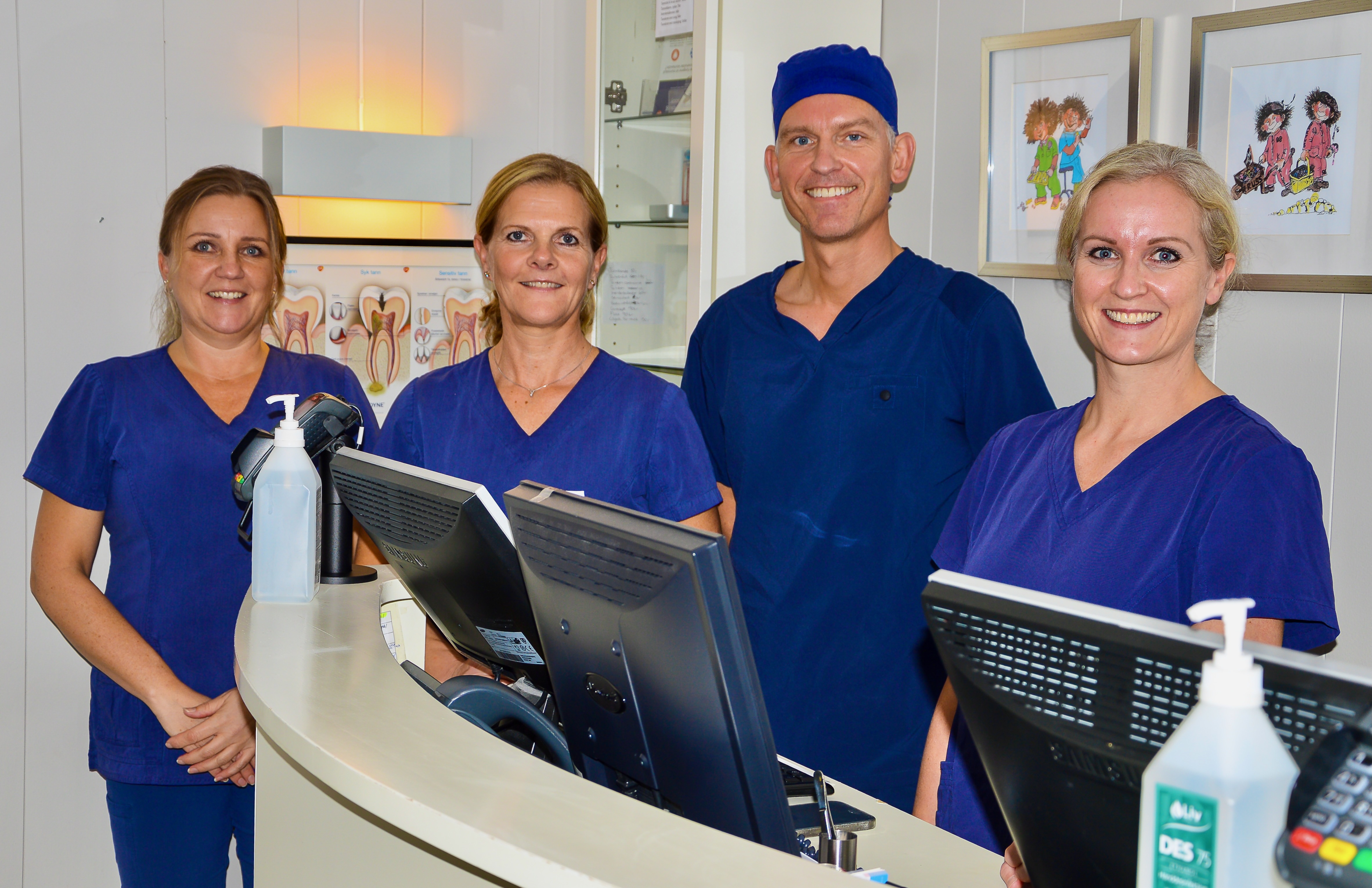 Tannlegene Tafjord ansatte